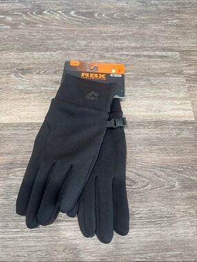 RBX Men's Black Performance Touchscreen Gloves